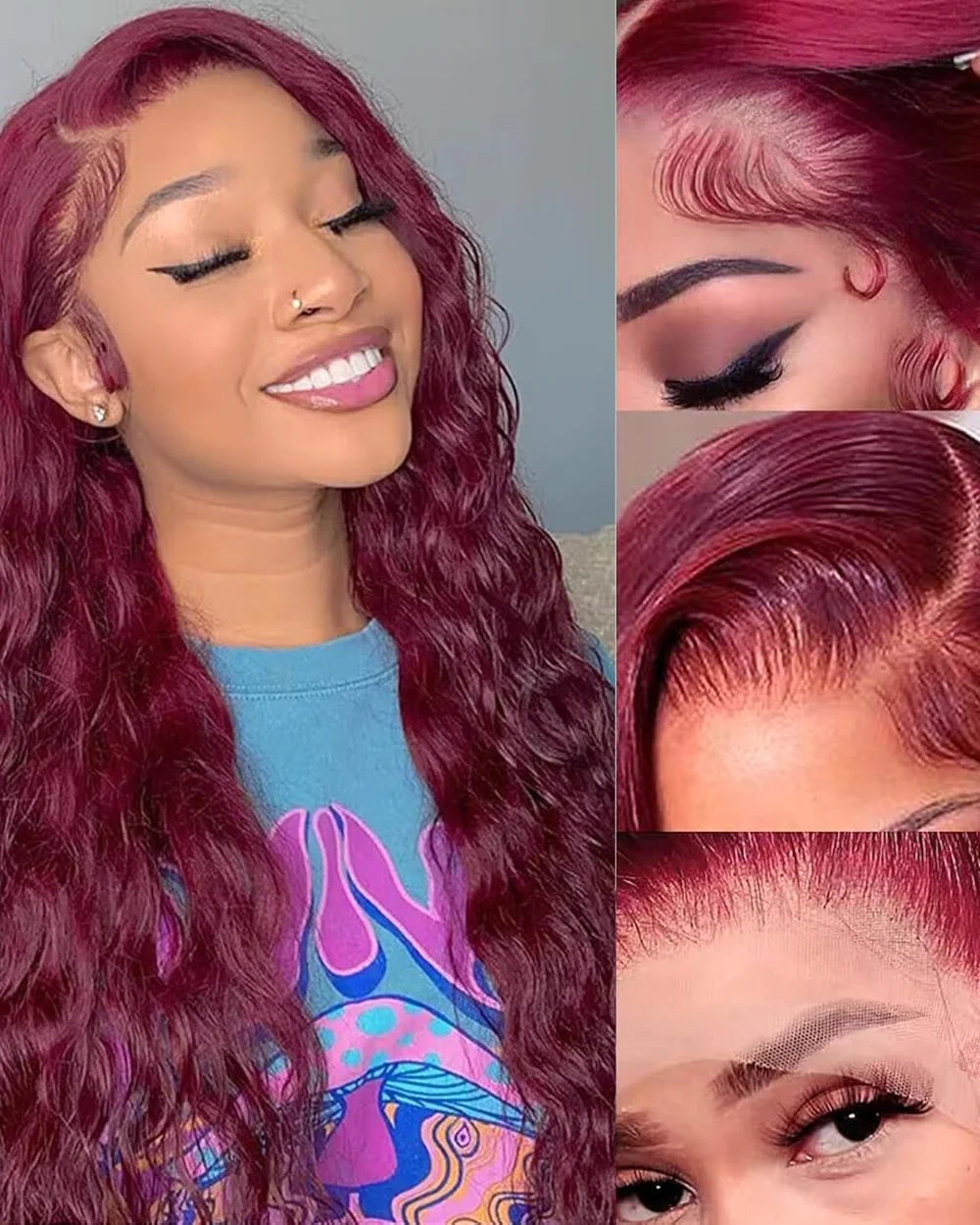 18" HD Lace Front Wig, view 6