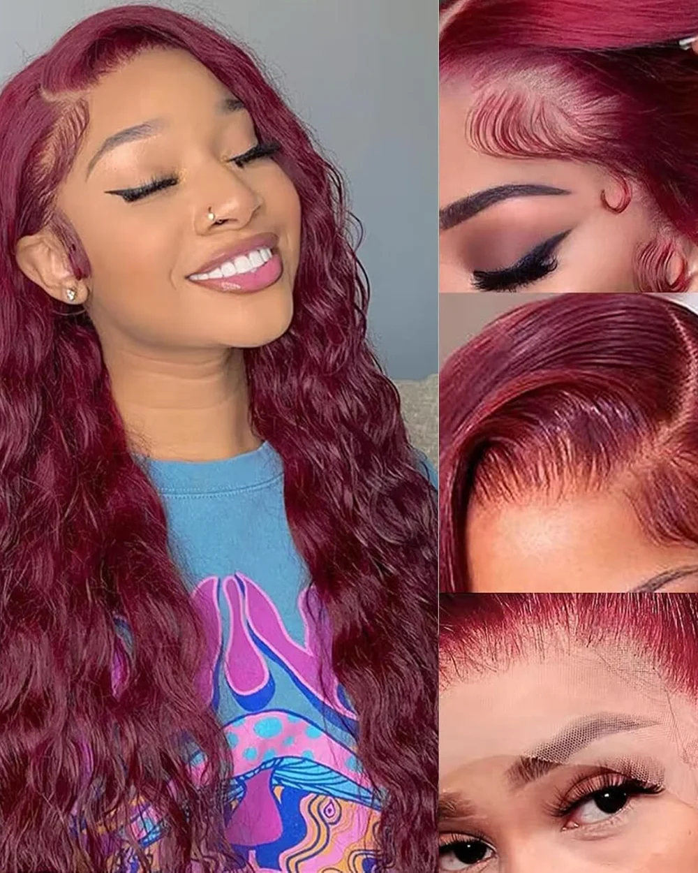 20" HD Lace Front Wig, view 5