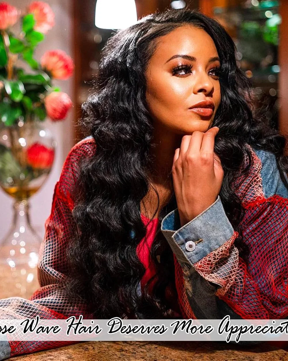 22" Wear & Go Glueless Wig, view 6