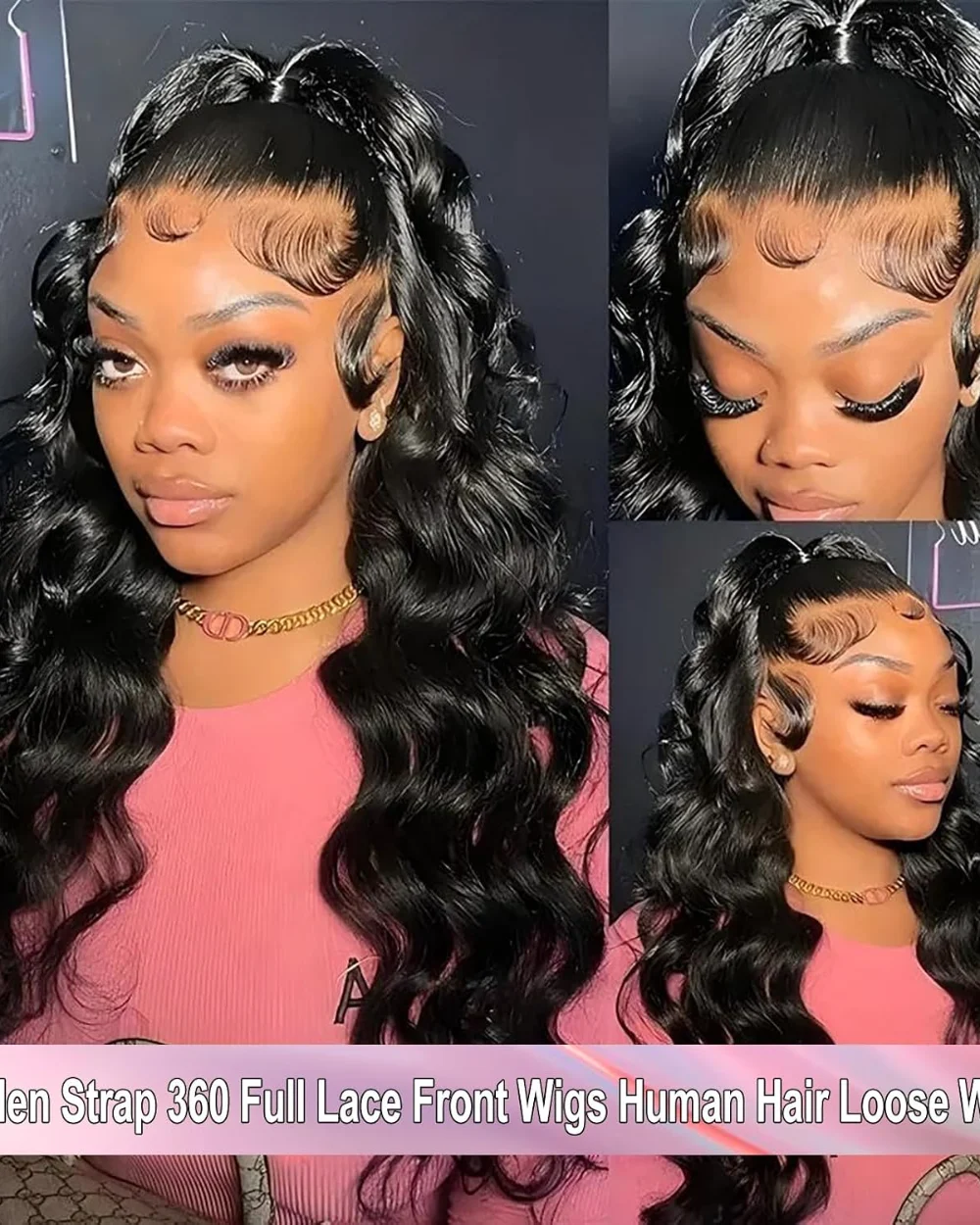26" 360 Lace Wig, view 6