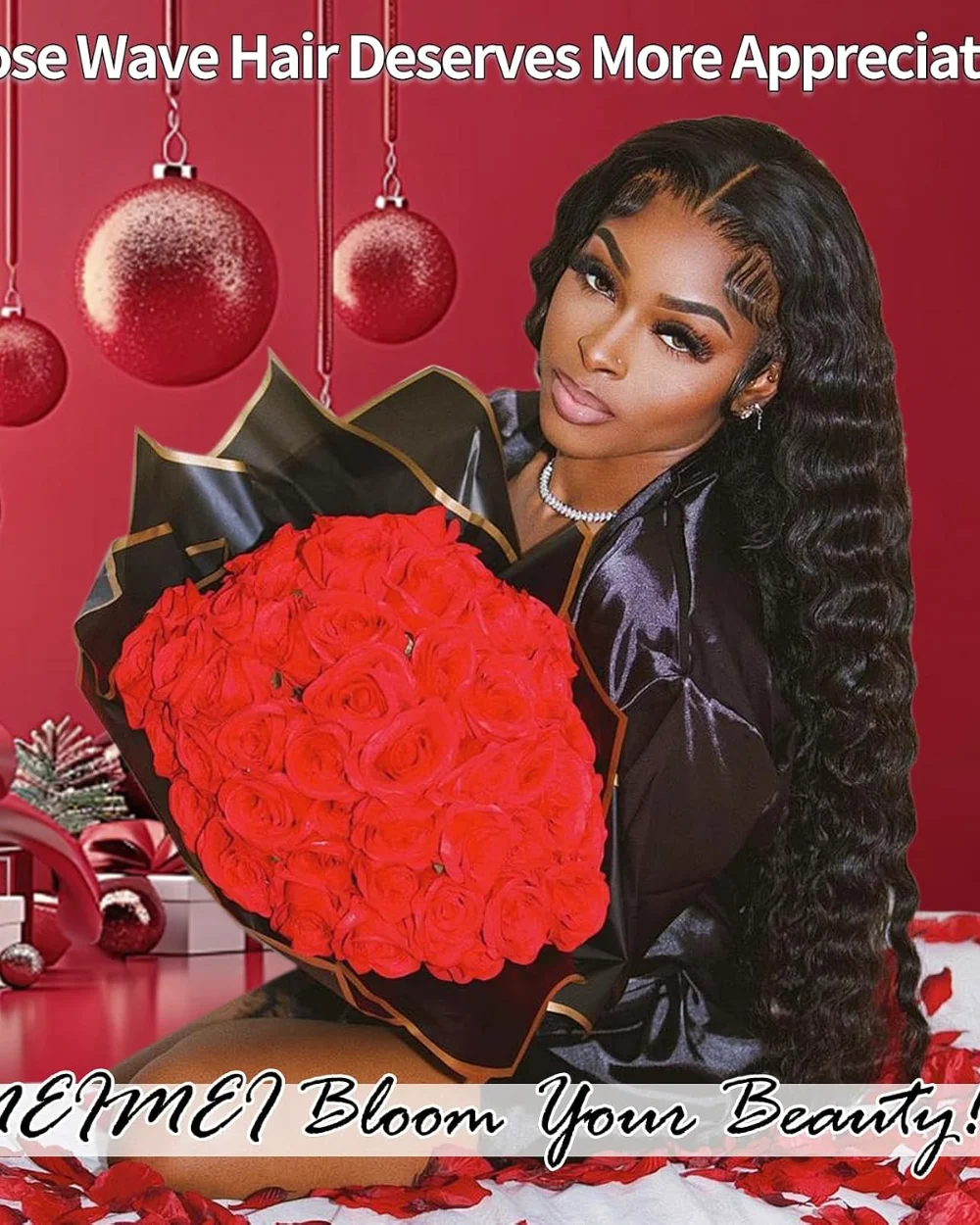 28" HD Lace Front Wig, view 3