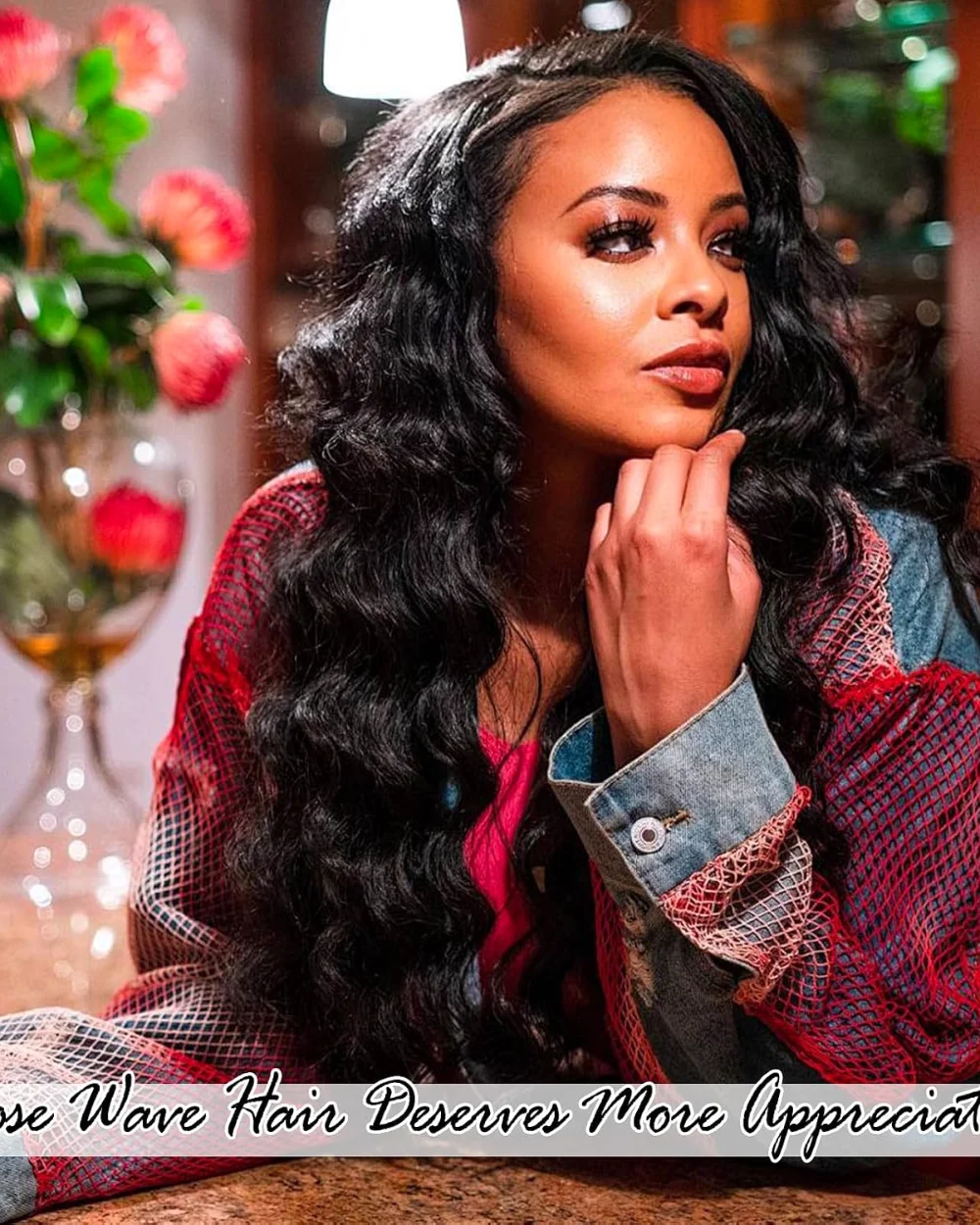 28" Wear & Go Glueless Wig, view 3