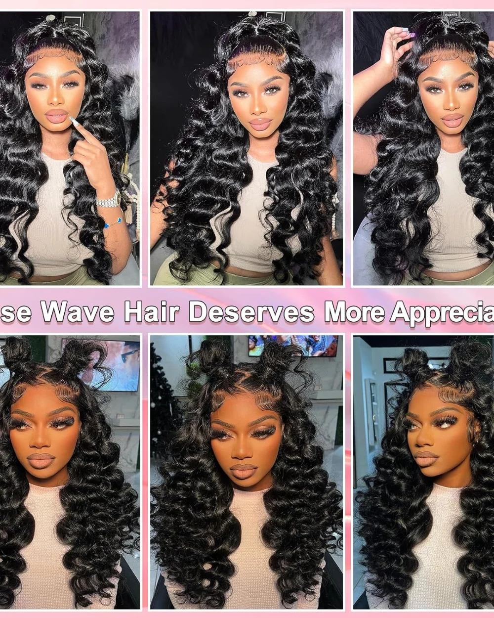 30" 360 Lace Wig, view 6